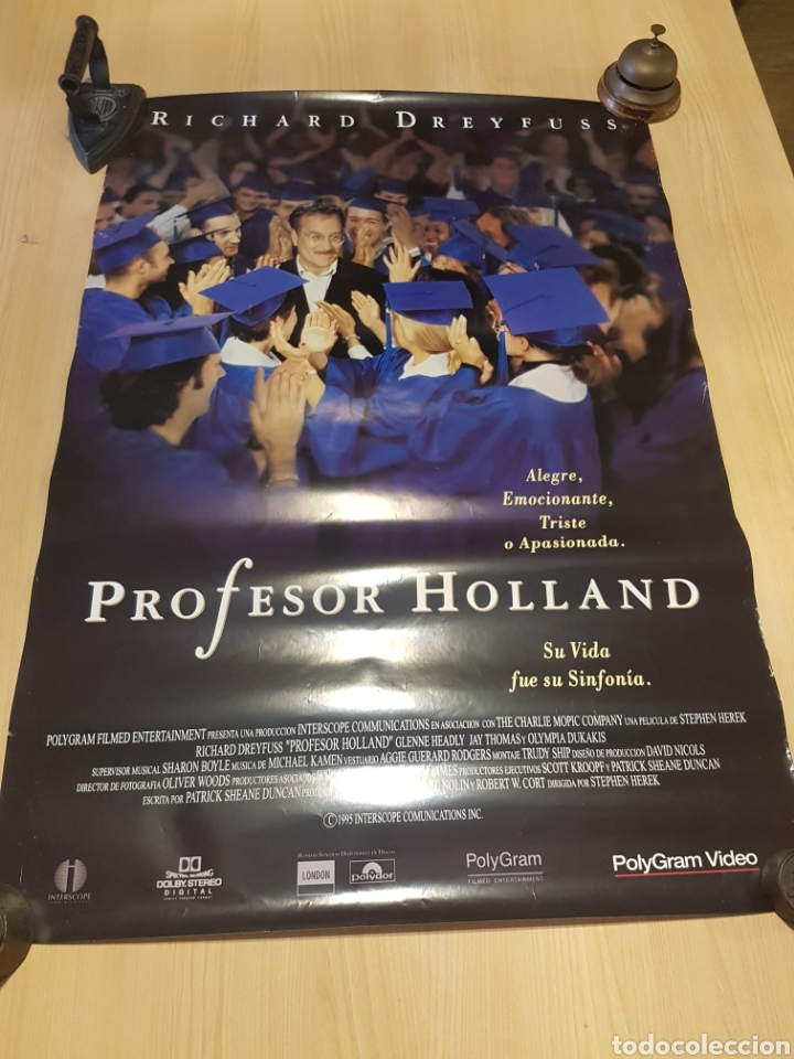 Cinema: POSTER PROFESOR HOLLAND RICHARD DREYFUSS 98 X 68 CM