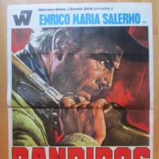 Cine: CARTEL CINE BANDIDOS ENRICO MARIA SALERNO VENANTINO VENANTINI 1968 C2006