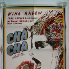 Cine: POSTER ORIGINAL ESPAÑA / CHA CHA / NINA HAGEN / HERVERT CURIEL / 1979 / 100 X 70 CM