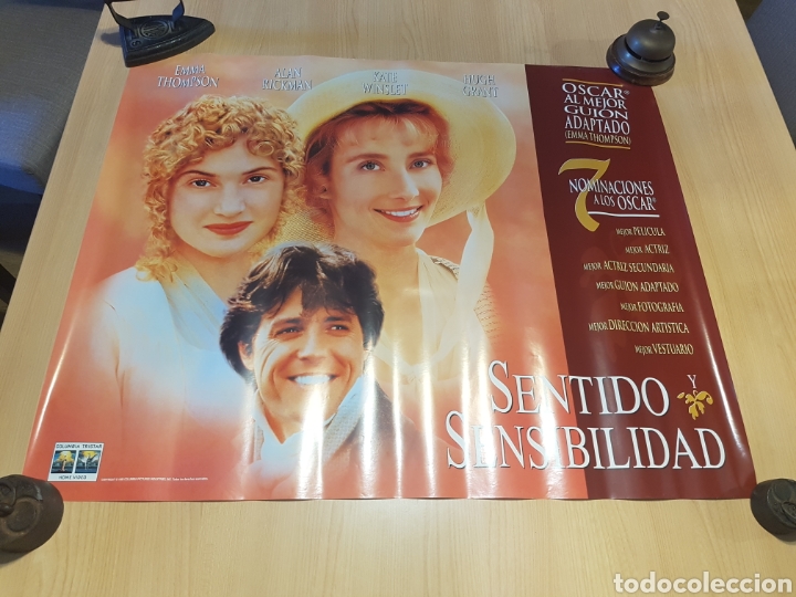 Cinema: POSTER SENTIDO Y SENSIBILIDAD EMMA THOMPSON, HUGH GRANT 68 X 82 CM