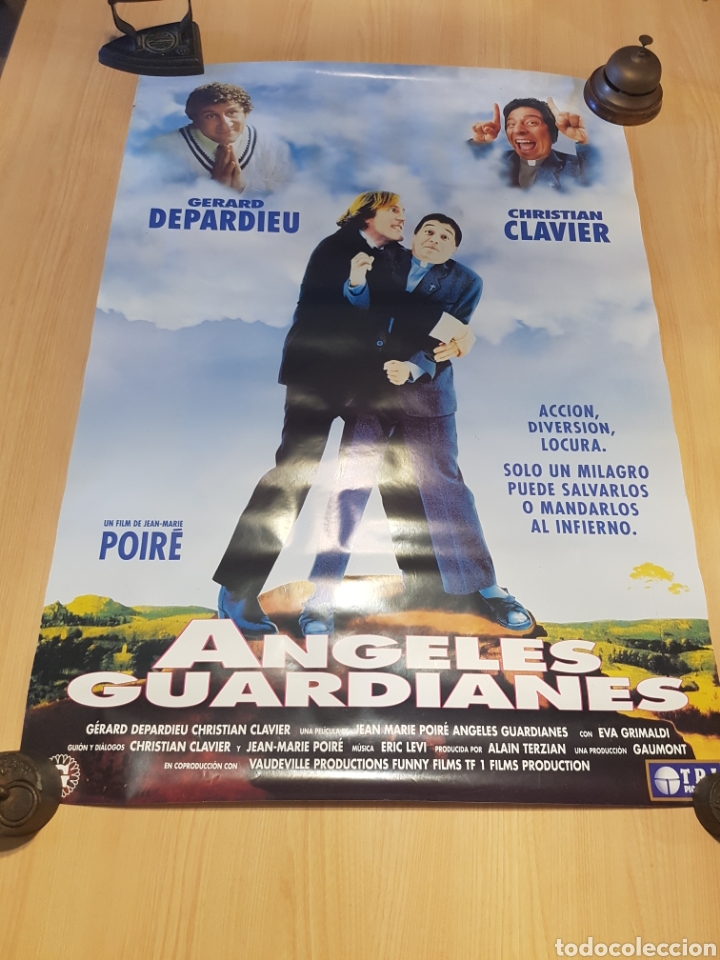Cinema: POSTER ANGELES GUARDIANES DEPARDIEU CLAVIER 97 X 68 CM
