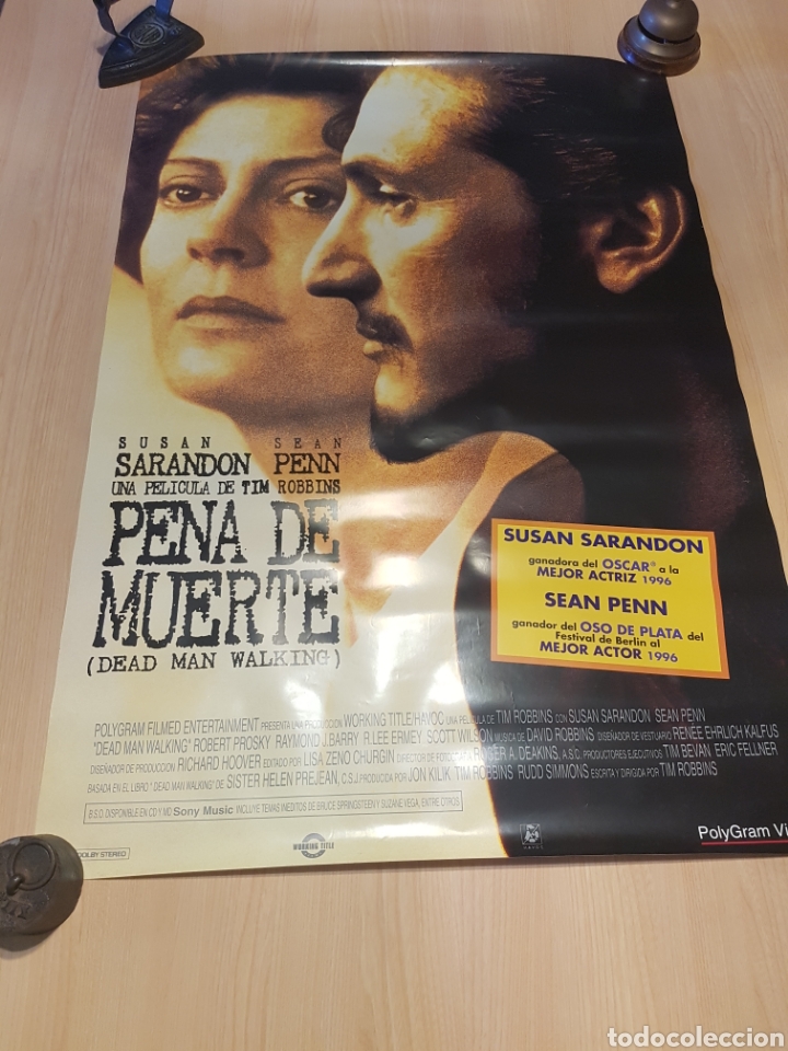 Cinema: POSTER PENA DE MUERTE SEAN PENN SARANDON 98 X 68 CM