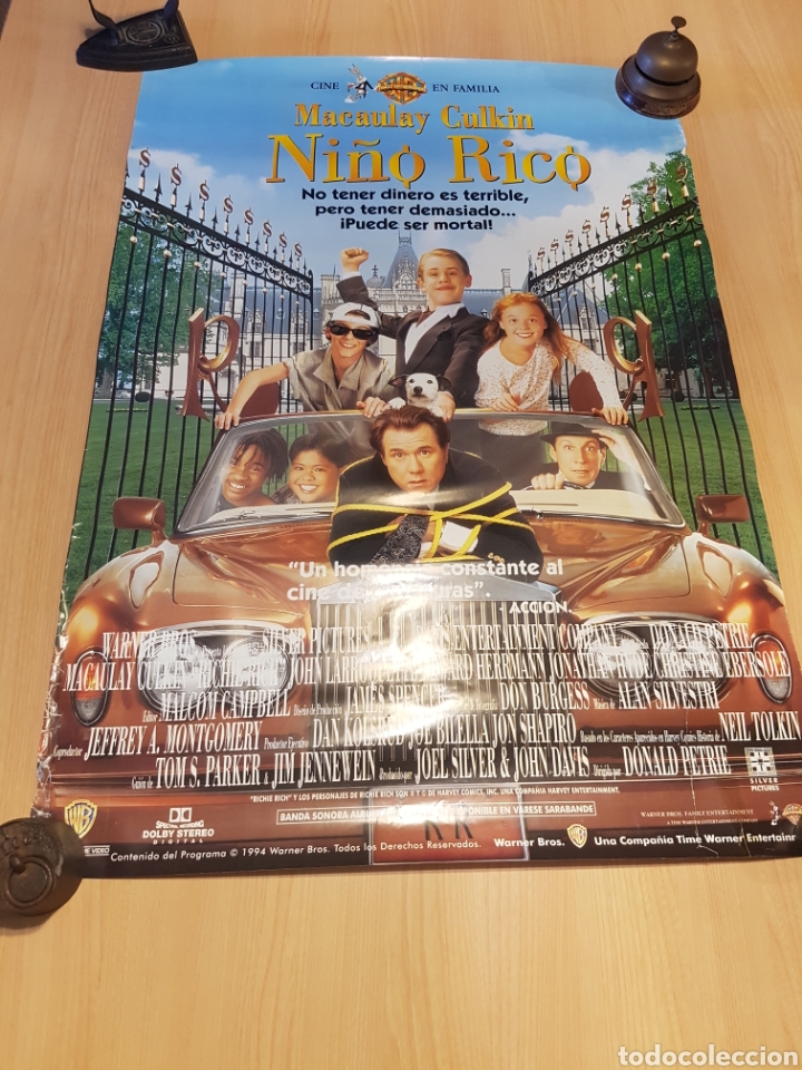 Cinema: POSTER NI&Ntilde;O RICO MACAULAY CULKIN 97 X 68 CM