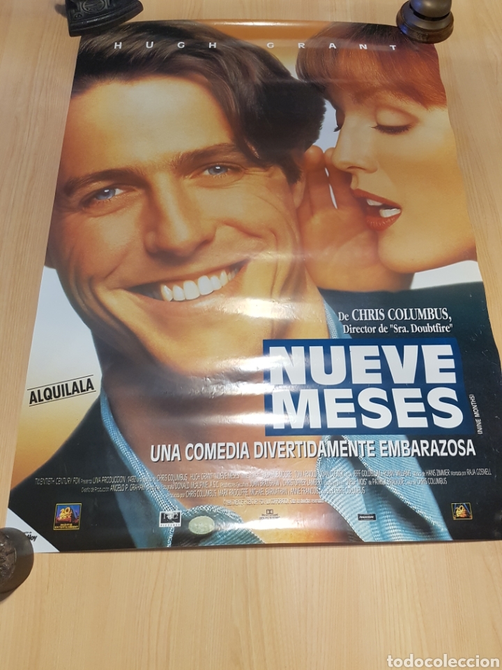 Cinema: POSTER NUEVE MESES HUGH GRANT JULIANNE MOORE 92,5 X 67 CM