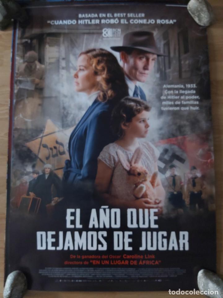Cinema: El a&ntilde;o que dejamos de jugar - aprox 70x100 Cartel ORIGINAL cine (L86)