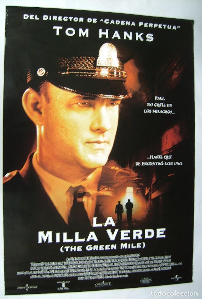Cinema: LA MILLA VERDE, con Tom Hanks. P&Oacute;STER 68 X 98 cms.. 1999.