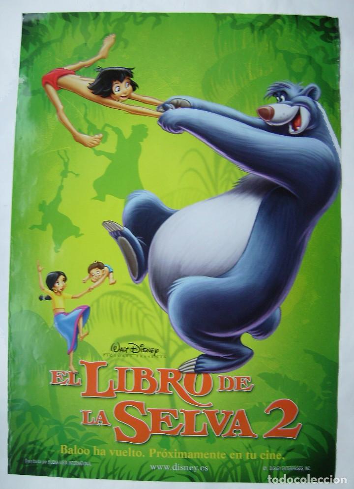 Kino: EL LIBRO DE LA SELVA 2. P&Oacute;STER. 69X 98,5 cms..