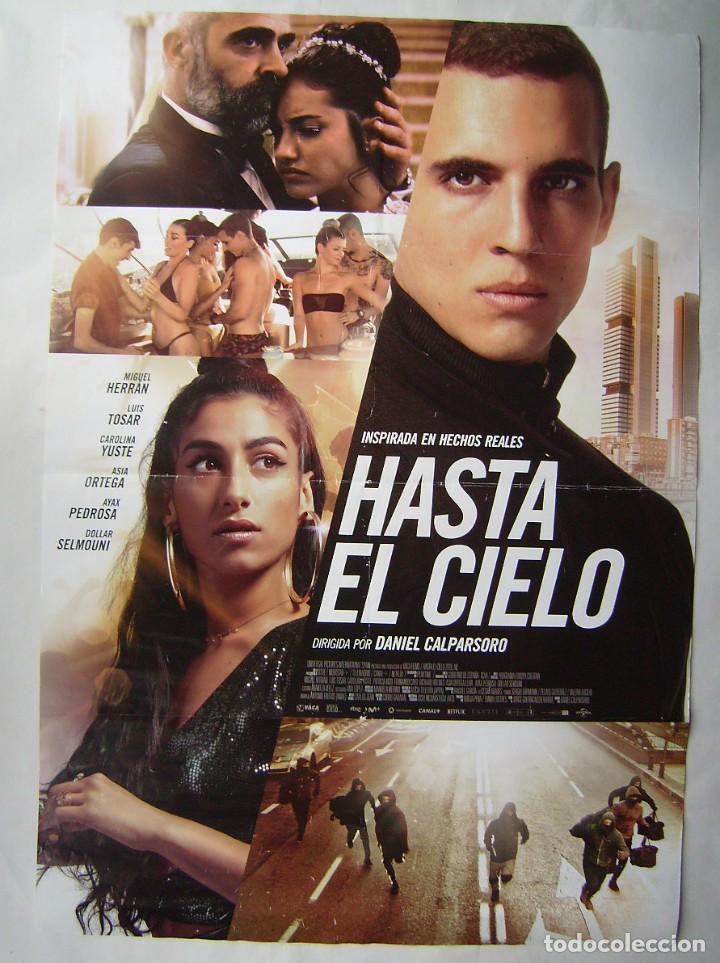 Cinema: HASTA EL CIELO, con Luis Tosar. P&Oacute;STER 68 X 98 cms.