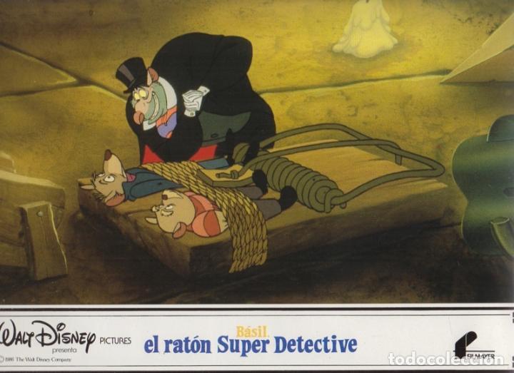 Kino: CARTEL DE CINE. FILMAYER. FOTOGRAMA DE LA PELICULA. &rdquo;BASIL. EL RATON SUPER DETECTIVE&rdquo;. CARTELCI-181