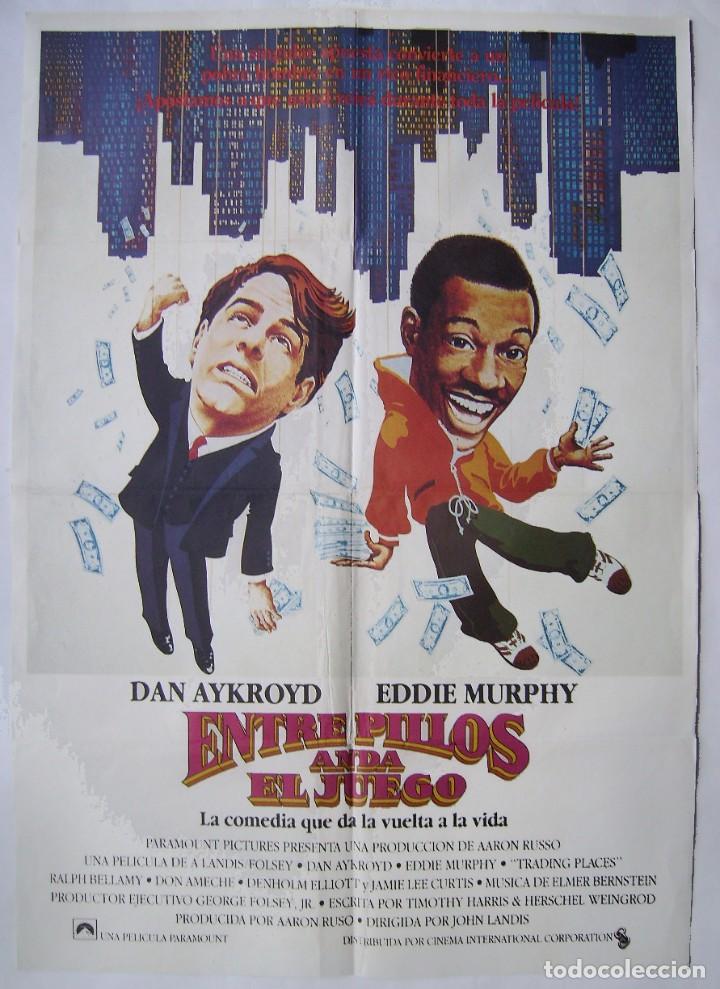 Cinema: ENTRE PILLOS ANDA EL JUEGO, con Eddie Murphy . POSTER 70 X 100 cms.