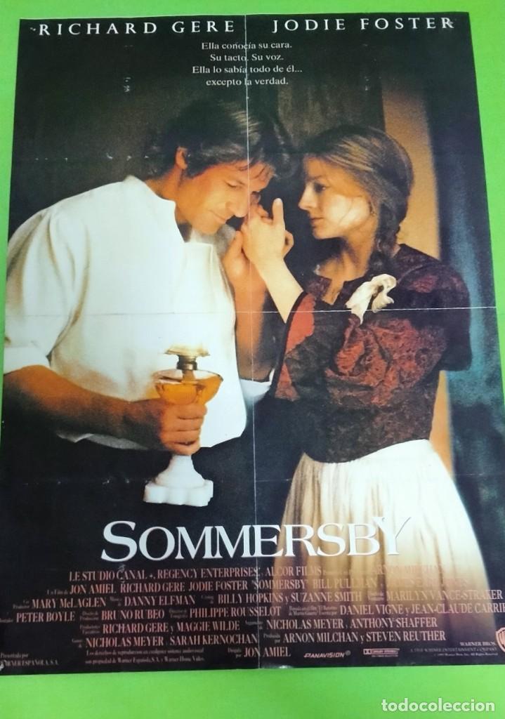 Cinema: P&oacute;ster Sommersby Richard Gere Jodie Foster