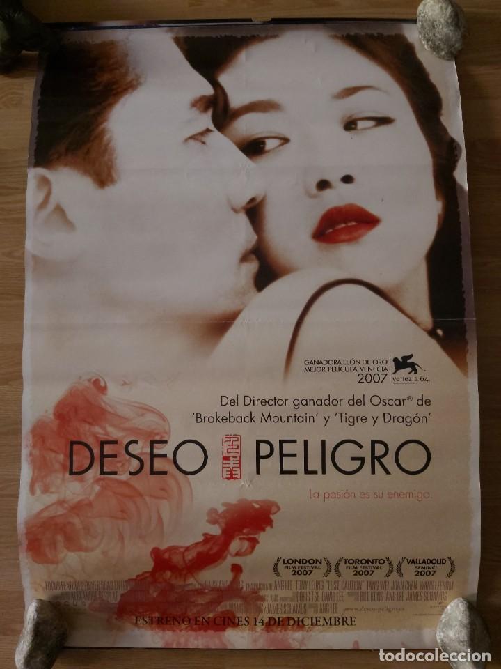 Cinema: Deseo peligro - aprox 70x100 Cartel ORIGINAL cine (L87)