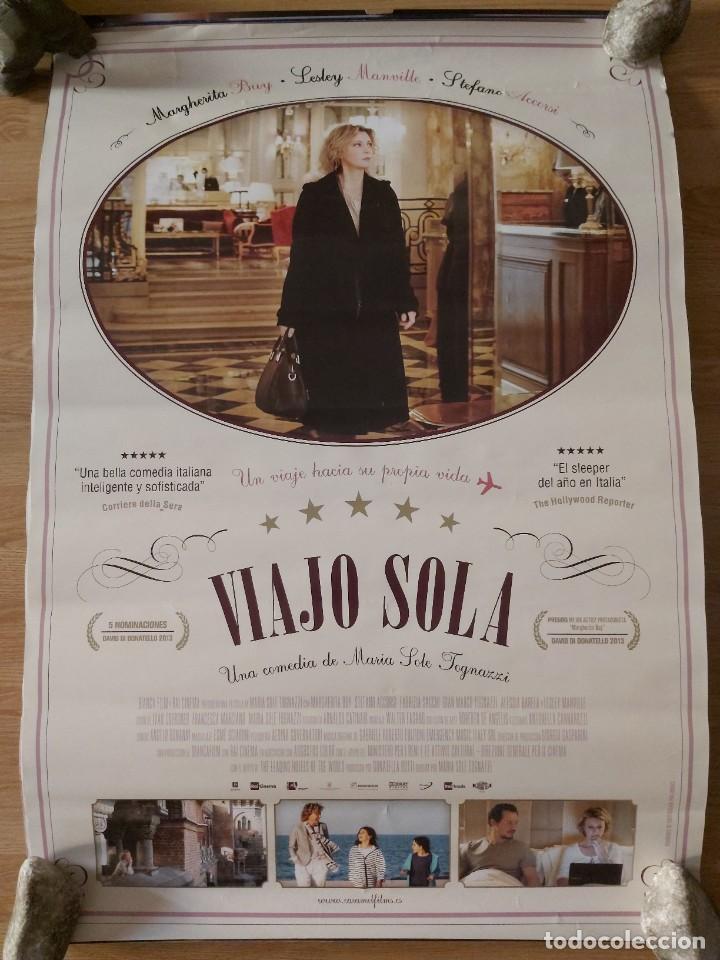 Cinema: Viajo sola - aprox 70x100 Cartel ORIGINAL cine (L87)