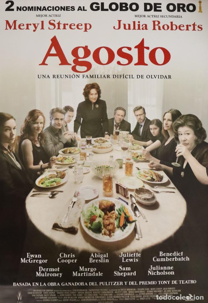 Cine: P&oacute;ster pel&iacute;cula Agosto - Foto 1
