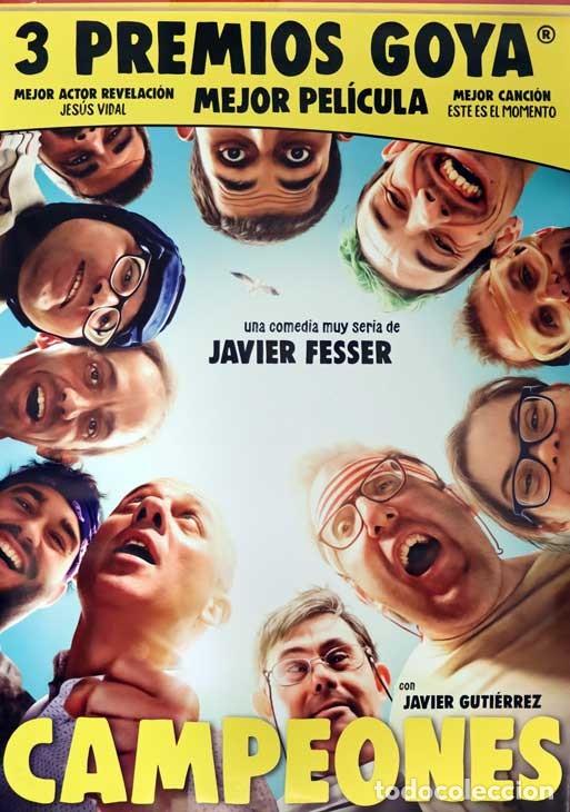 Cinema: Poster Campeones (con premio Goya)