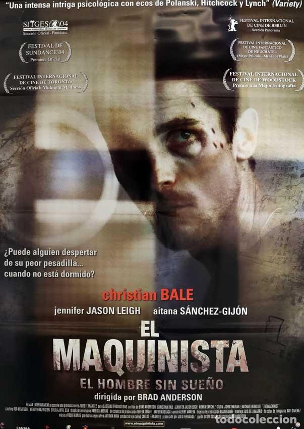 Cine: Poster El maquinista - Foto 1