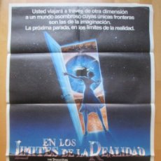 Cine: CARTEL CINE, EN LOS LIMITES DE LA REALIDAD, DAN AYKROYD, 1983, C1312. Lote 263703710