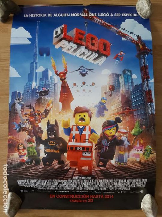 Kino: La lego pelicula - aprox 70x100 Cartel ORIGINAL cine (L87)