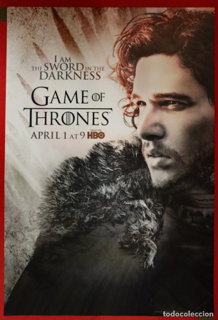 Cinema: P&oacute;ster de Game of thrones foto Jhon Snow