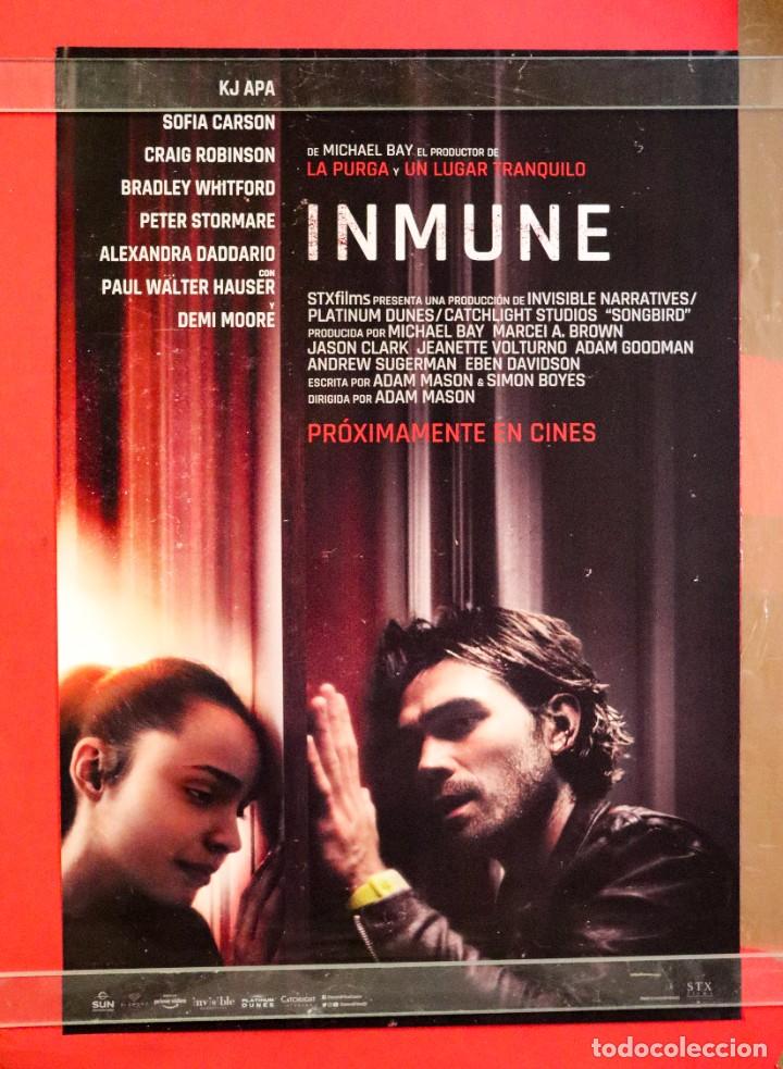 Cinema: P&oacute;ster de la pel&iacute;cula: Inmune