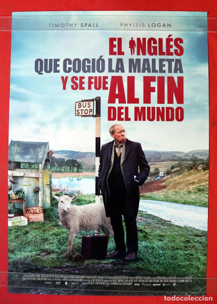 Cinema: P&oacute;ster de la pel&iacute;cula: El ingl&eacute;s que cogi&oacute; la maleta y se fue al fin del mundo