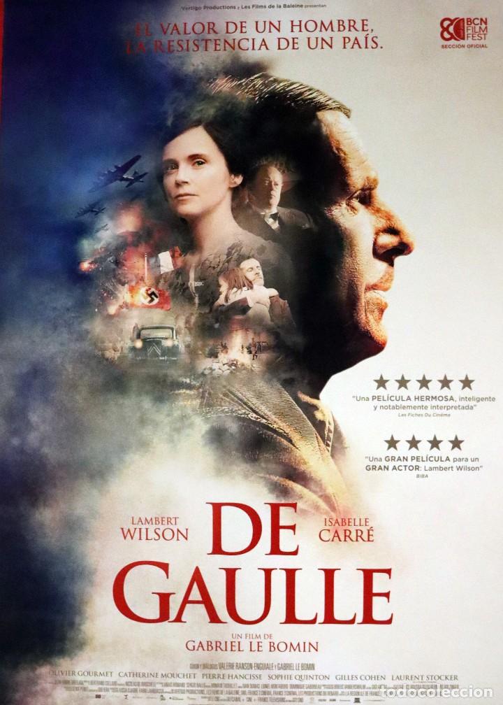 Cinema: P&oacute;ster de la pel&iacute;cula: De Gaulle