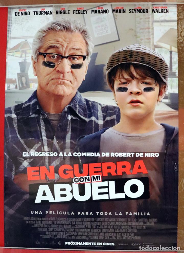 Cinema: P&oacute;ster de la pel&iacute;cula: En Guerra con mi Abuelo
