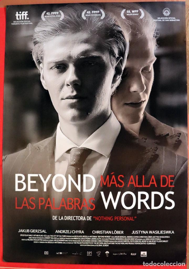Cinema: P&oacute;ster de la pel&iacute;cula: Mas alla de las palabras - Beyon words