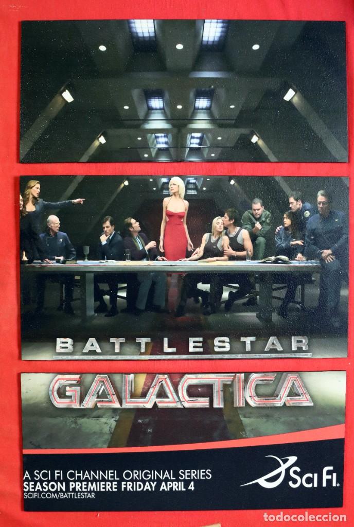 Cine: Cuadro Battlestar Galactica. Hecho a mano - Foto 1