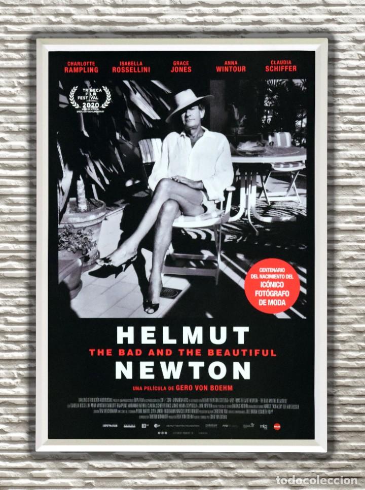 Cinema: P&oacute;ster original con cuadro de la pel&iacute;cula: Helmut Newton