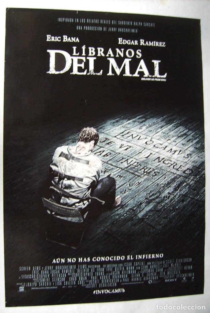 Cine: L&Iacute;BRANOS DEL MAL, con Eric Bana.. P&Oacute;STER 68 X 98 cms. - Foto 1