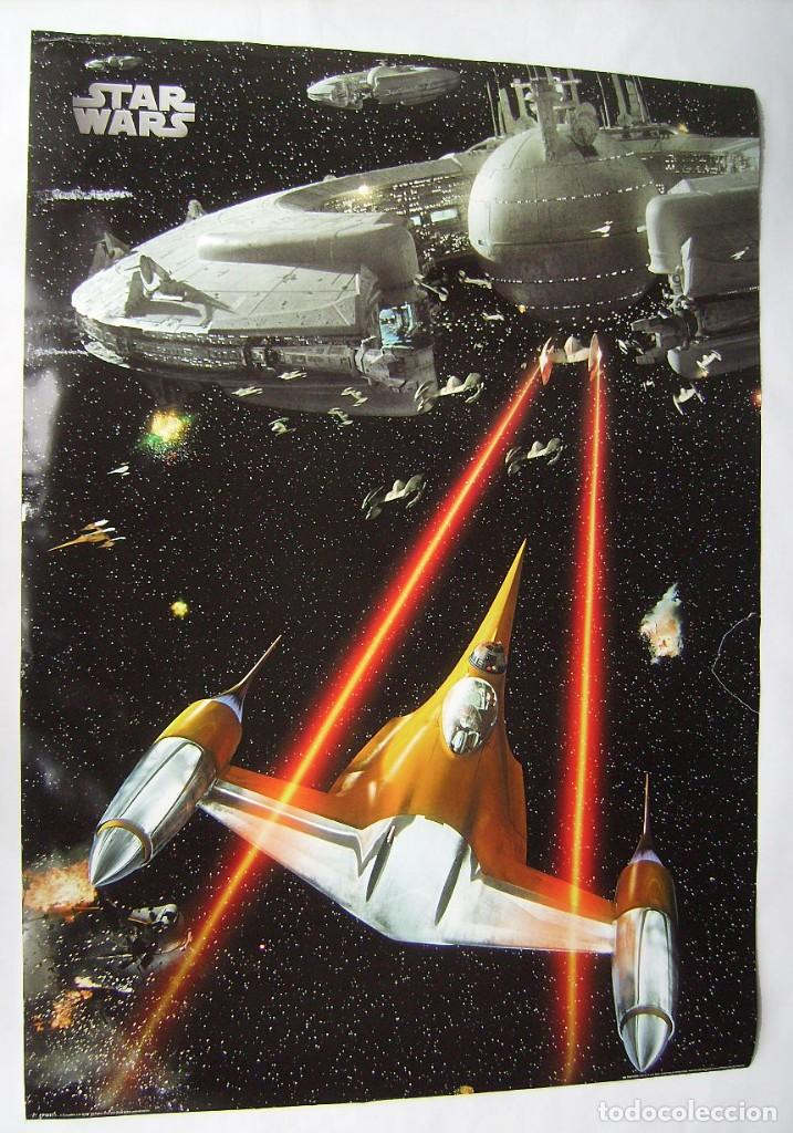 Cine: STAR WARS, con Harrison Ford. P&Oacute;STER 64 X 90 cms. - Foto 1
