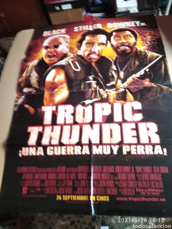 Cinema: Cartel de cine TROPIC THUNDER