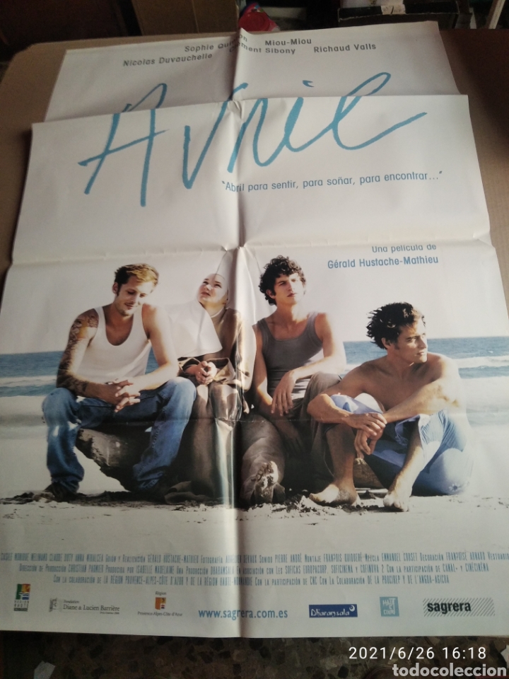 Cinema: Cartel de cine AVRIL