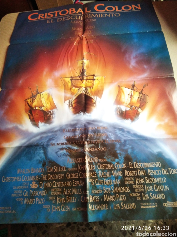 Cine: Crist&oacute;bal Col&oacute;n, el descubrimiento