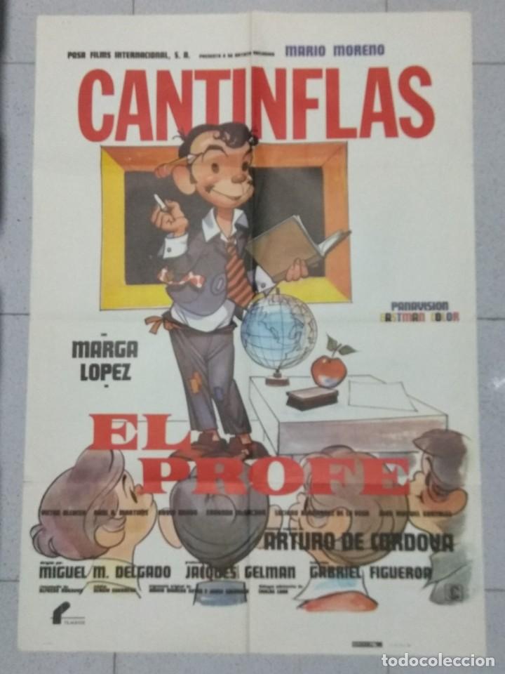 Cine: POSTER ORIGINAL - EL PROFE (CANTINFLAS). - Foto 1