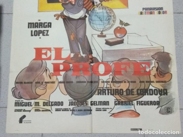 Cine: POSTER ORIGINAL - EL PROFE (CANTINFLAS). - Foto 3