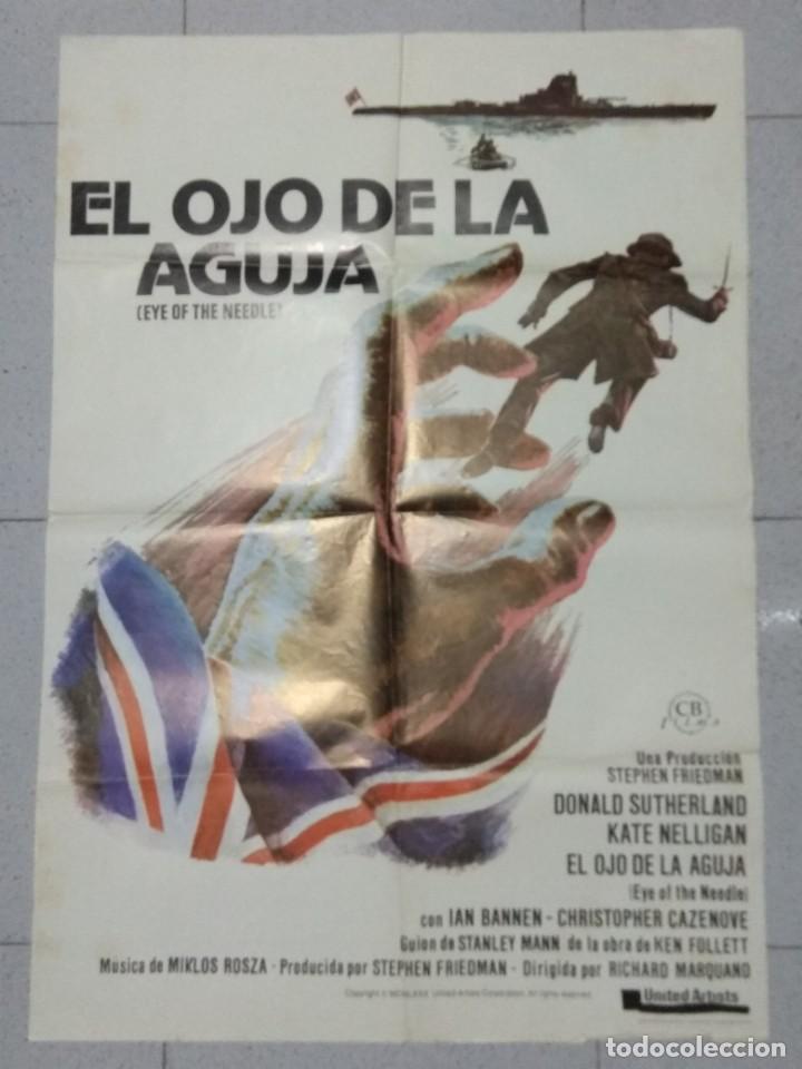 Kino: POSTER ORIGINAL - EL OJO DE LA AGUJA