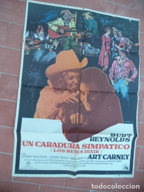 Cinema: cartel de cine un caradura simpatico los reyes dixie burt reyno 70x 100 aprox movie poster ver foto