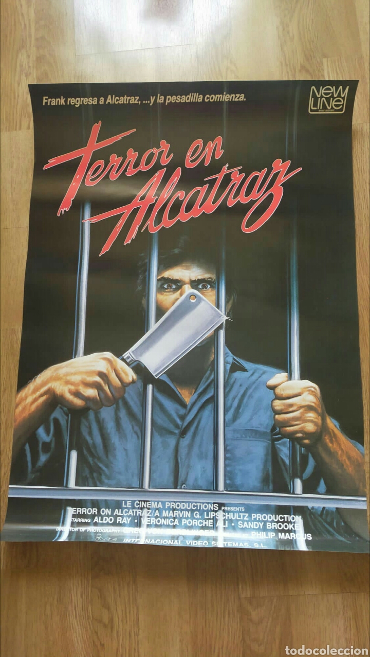Cine: Terror en alcatraz poster terror - Foto 1
