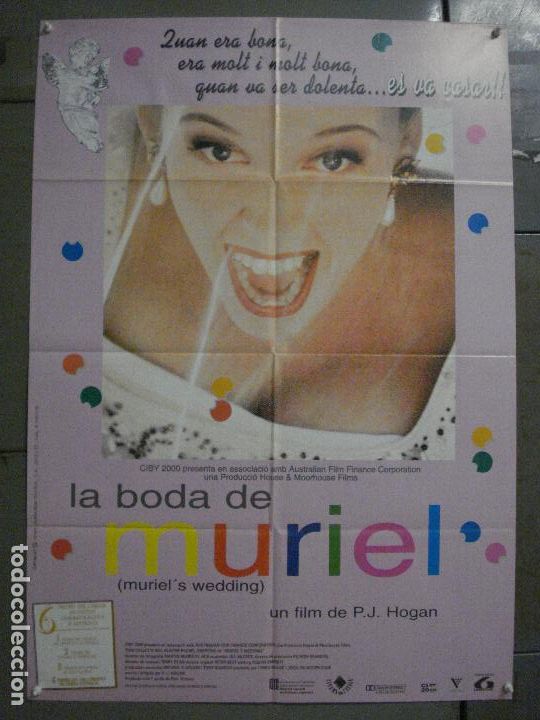 Cin&eacute;ma: CDO L853 LA BODA DE MURIEL TONI COLLETTE POSTER ORIGINAL ESTRENO 70X10
