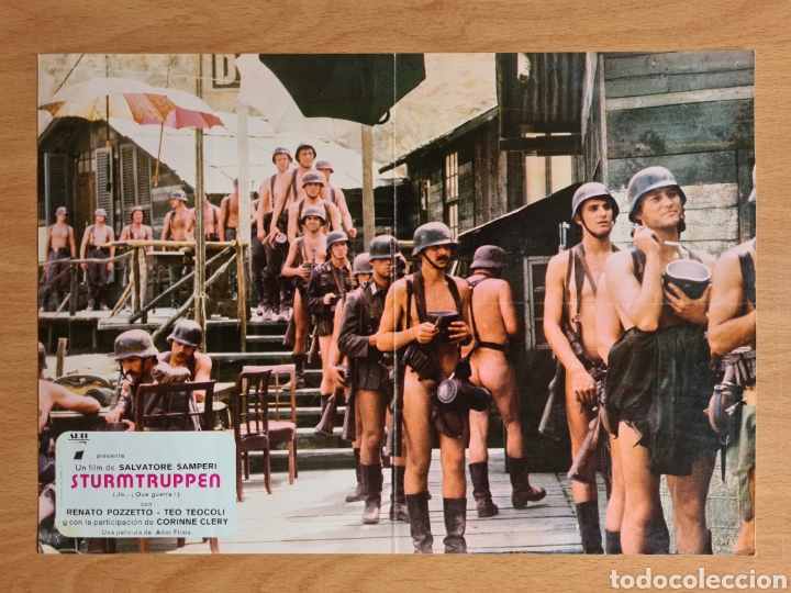 Kino: Cartel Pel&iacute;cula Sturmtruppen (Jo... &iexcl; Que guerra !) - Film Salvatore Samperi - A&ntilde;o 1977