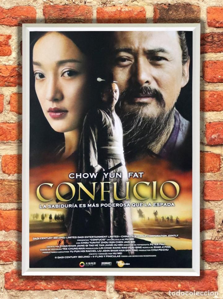 Cine: Cuadro Confucio poster y marco pel&iacute;cula - Foto 1