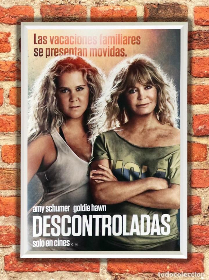 Cine: Cuadro Descontroladas poster y marco pel&iacute;cula - Foto 1
