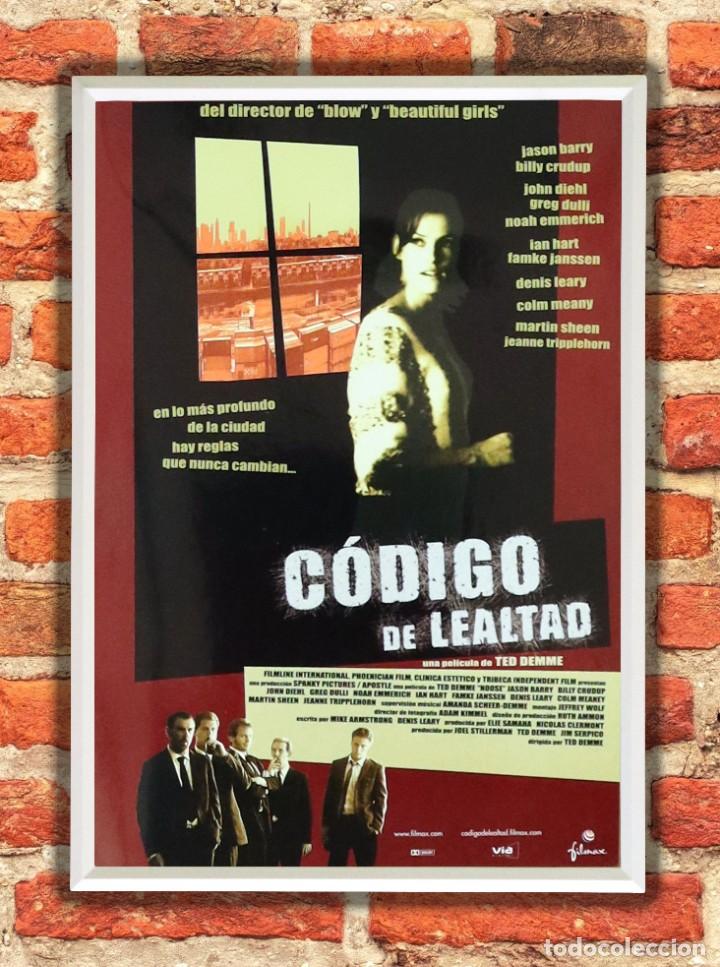 Cine: Cuadro C&oacute;digo de lealtad poster y marco pel&iacute;cula - Foto 1