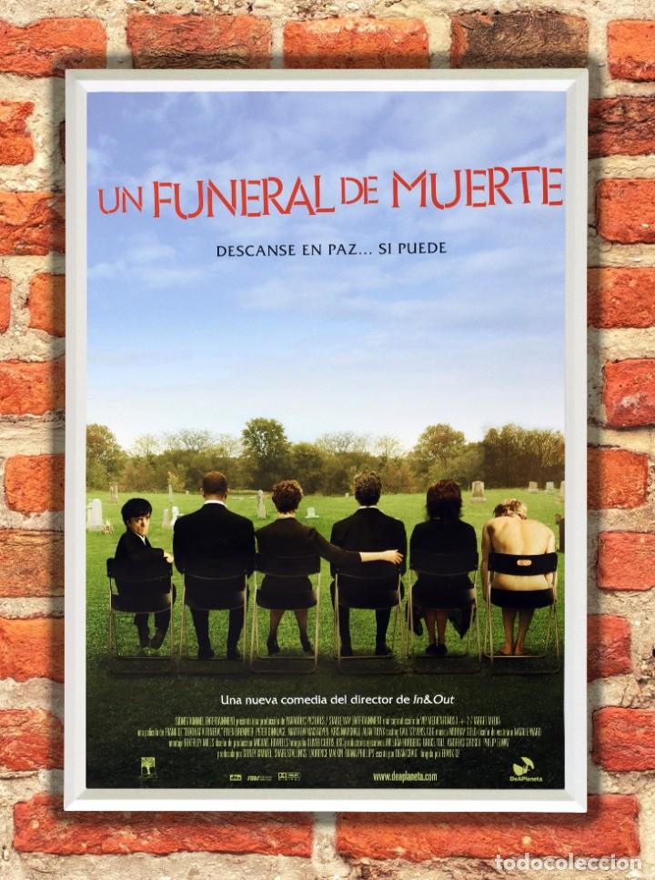 Cinema: Cuadro Un funeral de muerte poster y marco pel&iacute;cula
