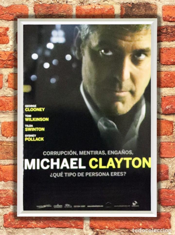 Cine: Cuadro Michael Clayton poster y marco pel&iacute;cula