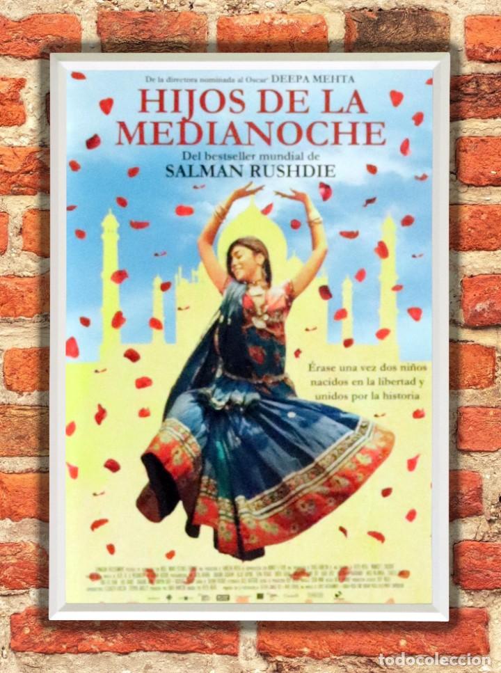 Cine: Cuadro Hijos de la media noche poster y marco pel&iacute;cula
