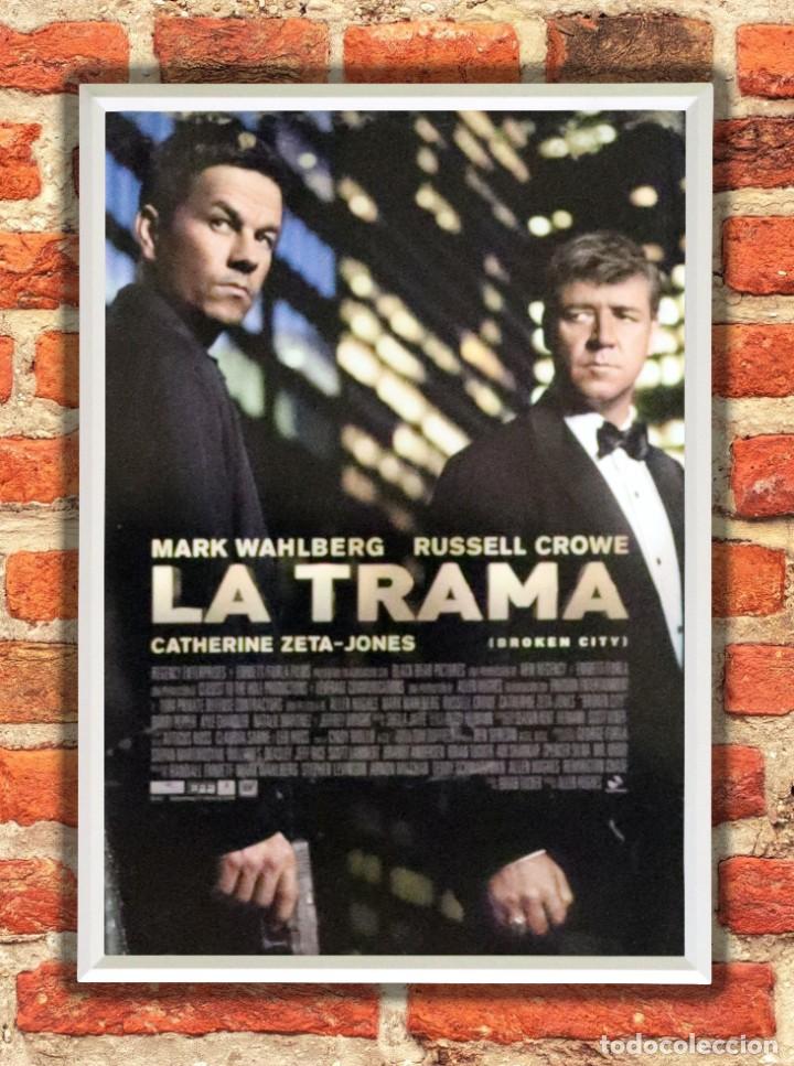 Cine: Cuadro La trama poster y marco pel&iacute;cula