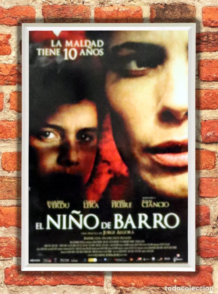 Cine: Cuadro El ni&ntilde;o de barro poster y marco pel&iacute;cula